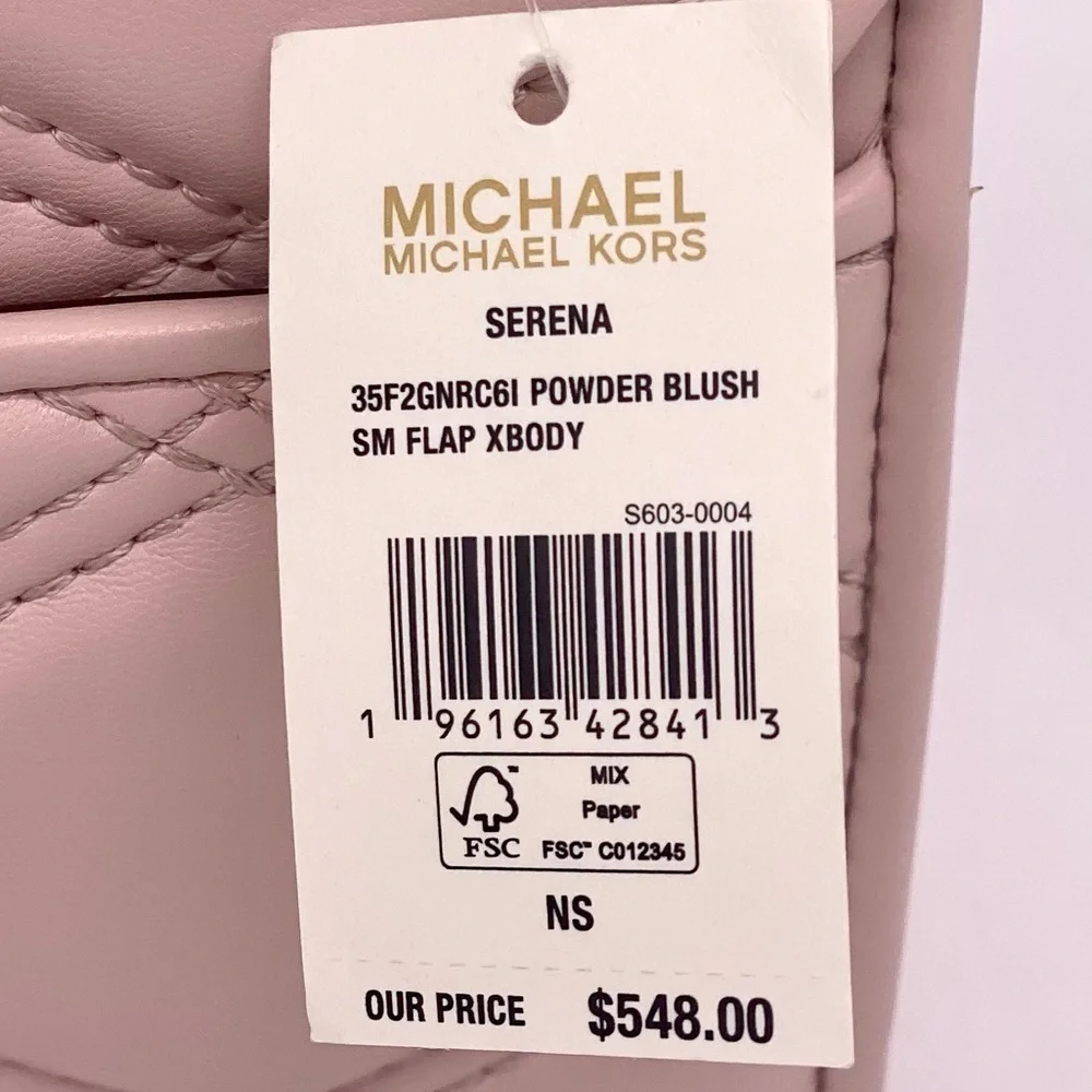 Michael Kors Serena Small Studded Crossbody